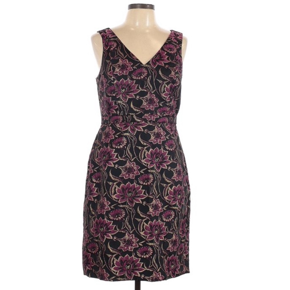J Crew Factory NWT Jacquard Floral Print Dress